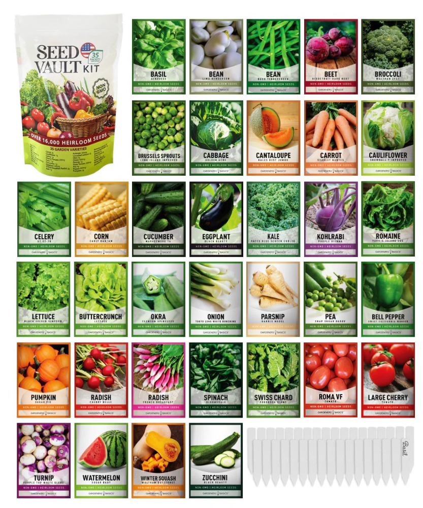 Garden's Pulse Seed Vault Kit